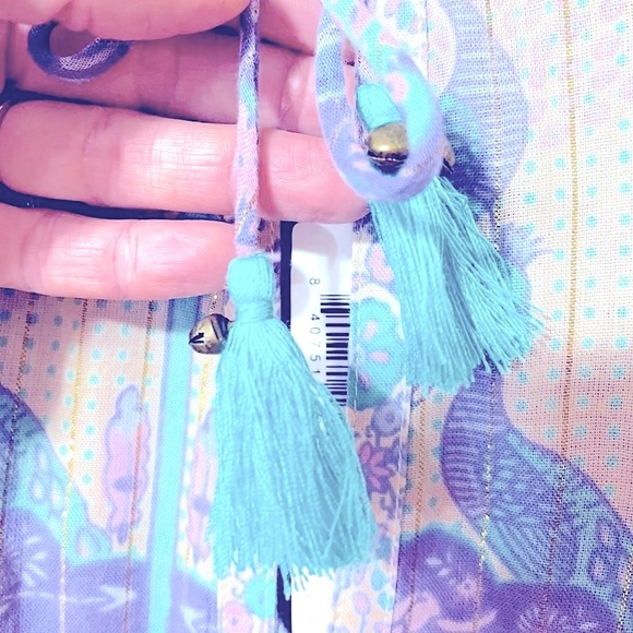 💜NWT💜 SPELL ✨EXTREMELY RARE VINTAGE PIECE✨ Opal Xanadu Blouse Sz XS - Picture 9 of 14